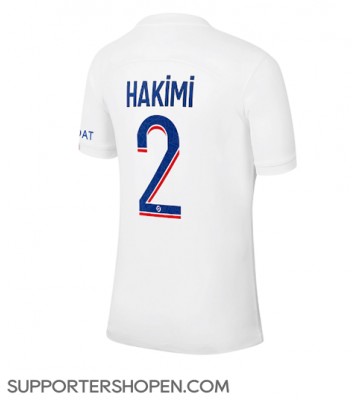Paris Saint-Germain Achraf Hakimi #2 Tredje Matchtröja 2022-23 Kortärmad